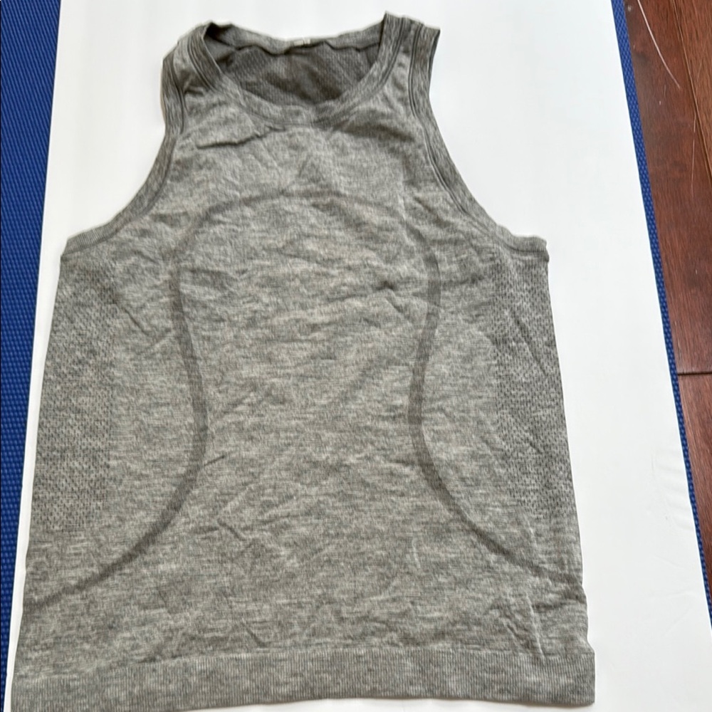 Lululemon Athletica Gray Tank Top